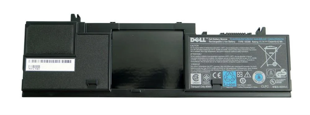 0JG917 - Dell 68Whr 11.1V 9-Cell Li-Ion Extended Battery for Latitude D420, D430
