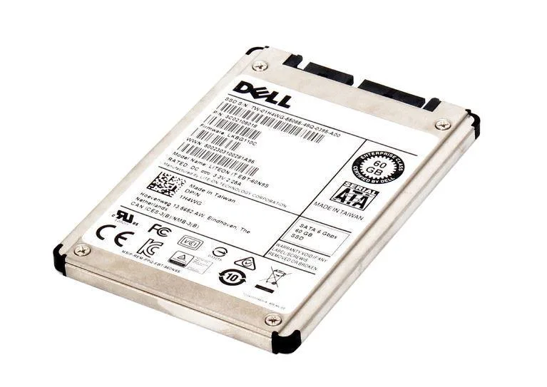 0JHJRM - Dell 60GB Multi-Level Cell (MLC) SATA 6Gb/s 2.5-inch Solid State Drive