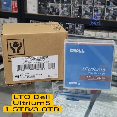 0JJD72 - Dell 1.5/3TB LTO Ultrium-5 1/2-inch Tape Media