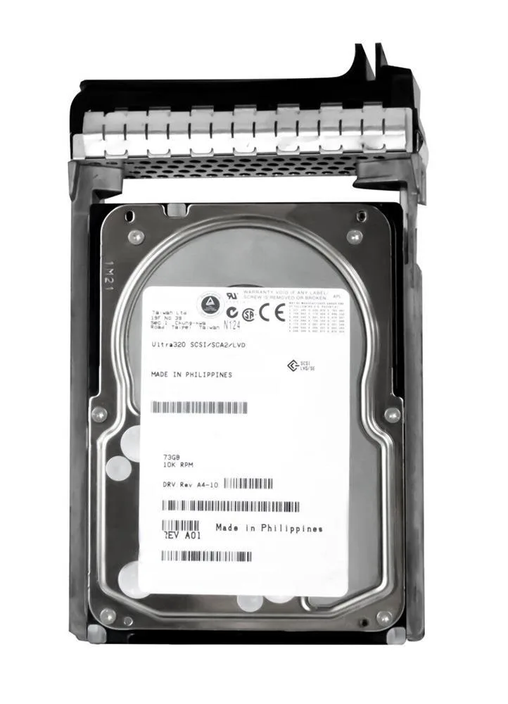 0K3401 - Dell 73GB 10000RPM Ultr320 SCSI 80-Pin 3.5-inch Hard Drive