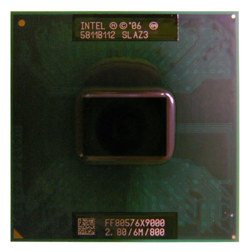 0K890F - Dell 2.80GHz 800MHz FSB 6MB L2 Cache Socket PGA478 Intel Core2 Extreme X9000 2-Core Processor