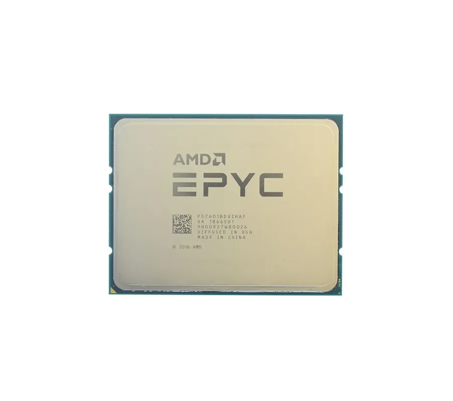 0KH83 - Dell 2.2/2.7GHz AMD EPYC 7601 Thirty Two Core Processor/64T, 64MB Cache (180W) DDR4-2666 for Rack Server PowerEdge R6415