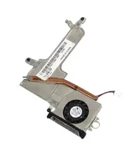 0KJ482 - Dell Heatsink Assembly for Dual Core Processor D420 includes Heatsink w/heatpipe Fan T-FLEX thermal pad x1