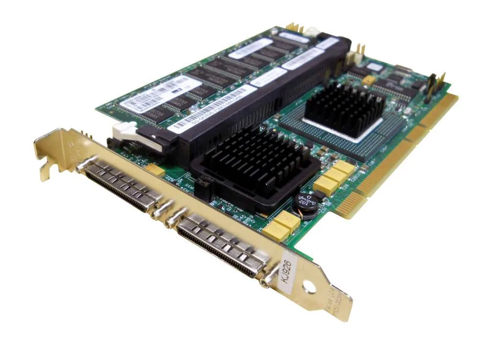 0KJ926 - Dell PERC4 Dual Channel PCI-x Ultr320 SCSI RAID Controller with Standard Bracket