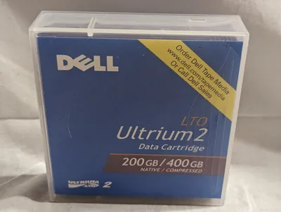 0M0903 - Dell 200GB/400GB LTO Ultrium 2 Data Cartridge