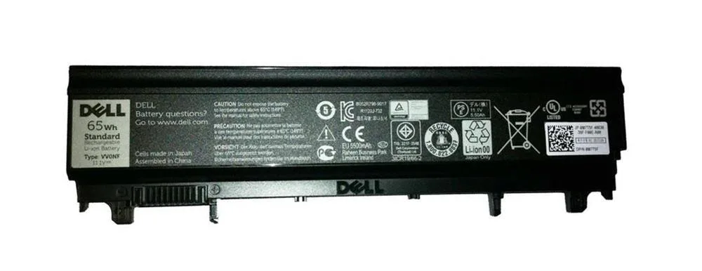 0M7T5F - Dell 6-Cell 65WHr Li-Ion Battery for Latitude E5540