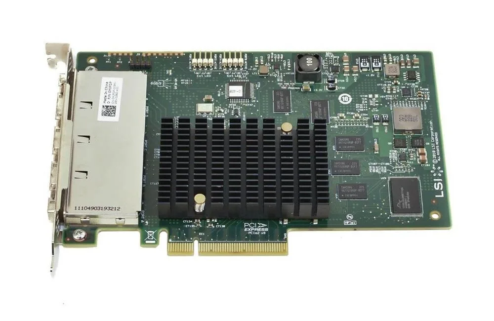 0MJFDP - Dell LSI 4-Port SAS 6Gb/s PCI Express x8 Host Bus Adapter