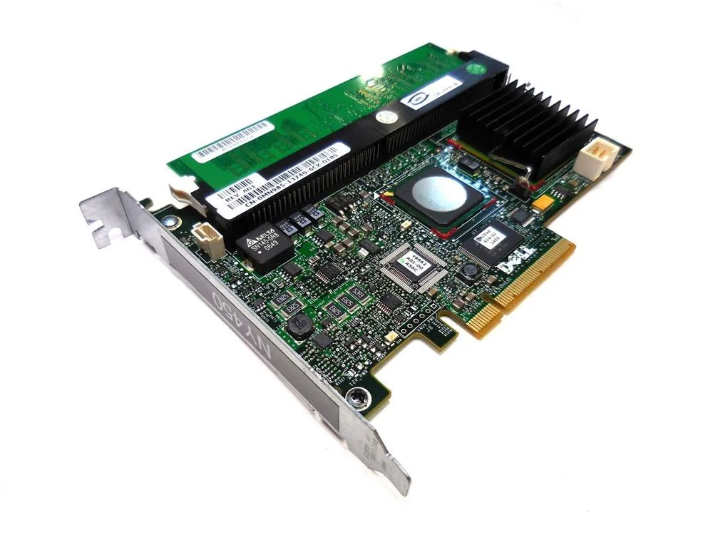 0MN985 - Dell PERC 5/I PCI-Express SAS RAID Controller with 256MB Cache