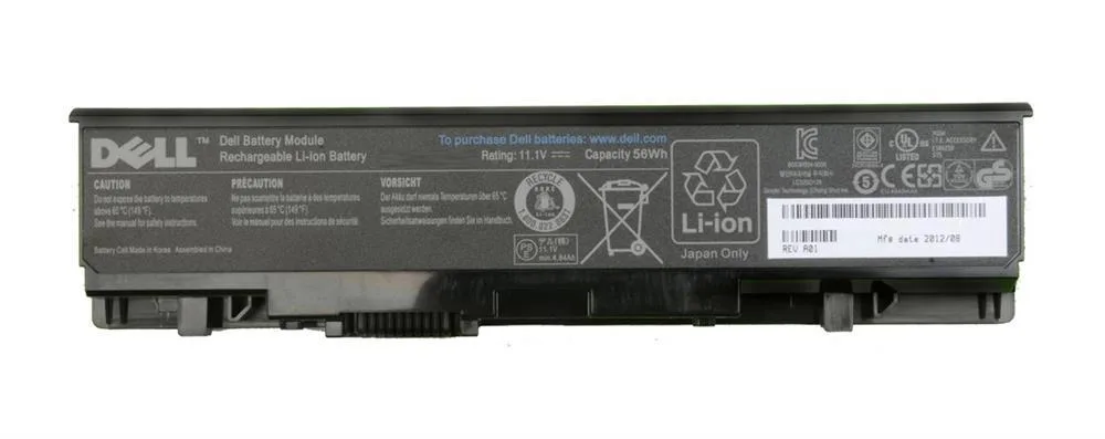 0MT276 - Dell 6-Cell 57Wh 11.1V Battery for Studio 1535 1536 1537 1555 1557 1558