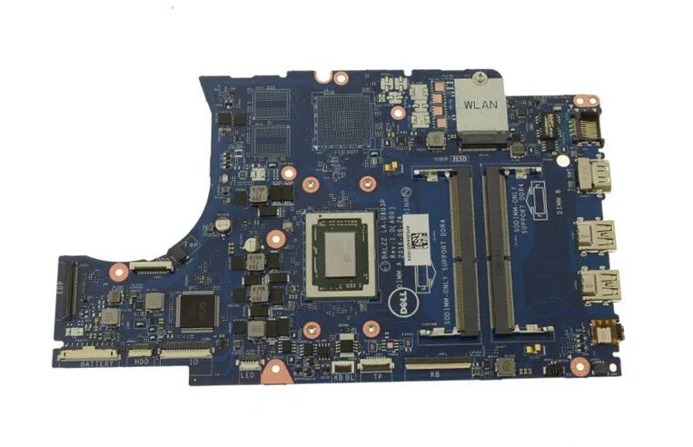 0N7GMF - Dell System Board (Motherboard) with AMD A12-9700P 2.5GHz CPU for Inspiron 15 5567 Laptop