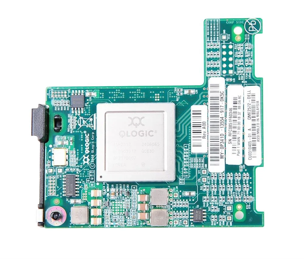 0P341D - Dell 2-Port 8GB/s Fibre Channel PCI-Express Mezzanine Host Bus Adapter