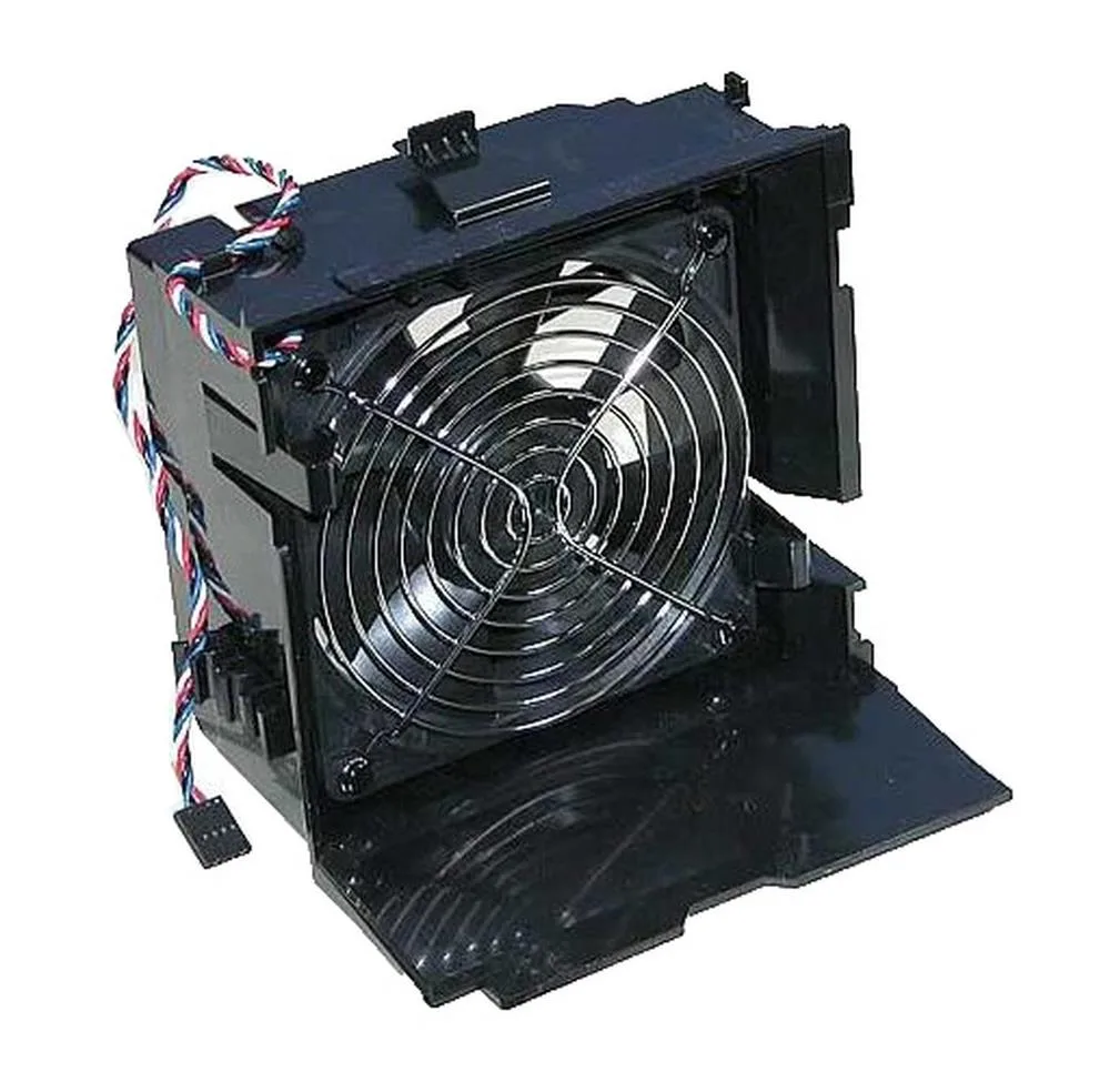 0P701K - Dell Cooling Fan and Shroud for PowerEdge T100/T105