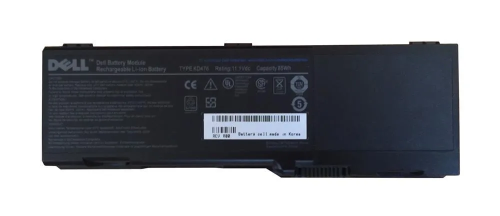 0PD942 - Dell 85Whr 9-Cell Li-Ion Battery for Inspiron 6100 6400 1501 E1505 131L