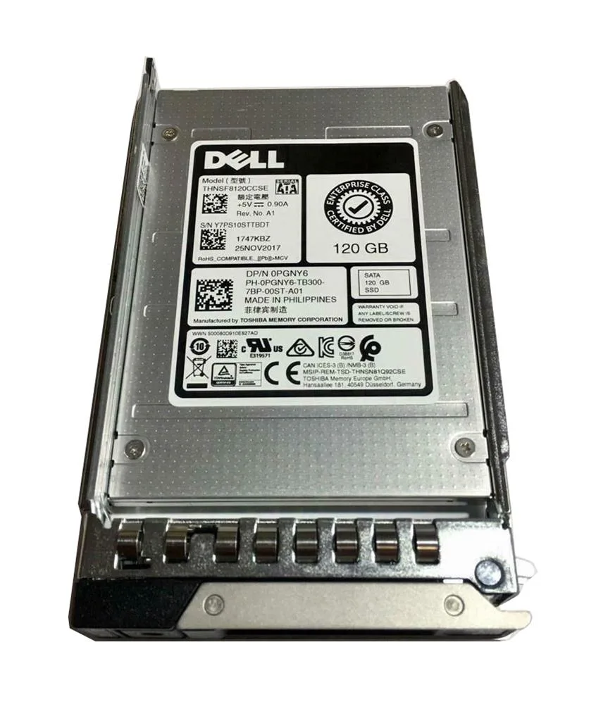 0PGNY6 - Dell 120GB SATA 6Gb/s 2.5-inch Solid State Drive