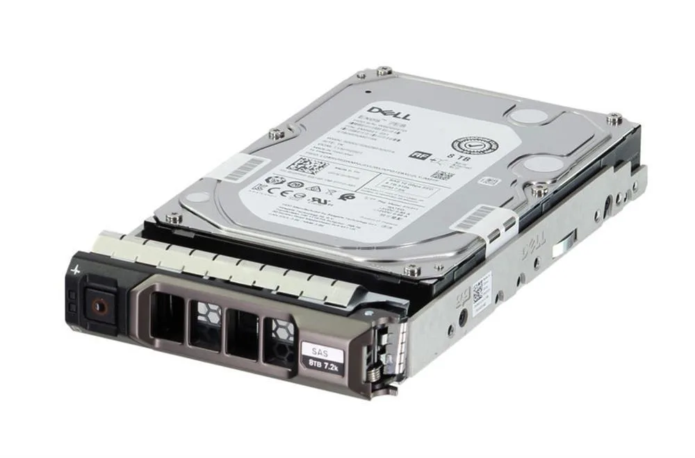 0PRDN7 - Dell 8TB 7200RPM SAS 12Gb/s 512E 3.5-inch Hard Drive with Tray for 14G Server