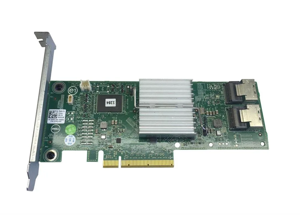 0R1DNH - Dell PERC H310 6GB/s PCI-Express 2.0 Dual Port SAS RAID Controller Card Only