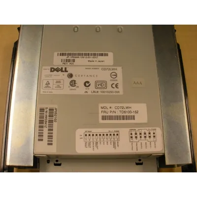 0R3999 - Dell 36/72GB DDS-5 DAT72 SCSI LVD 4mm 68-Pin Tape Drive