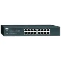 0RF047 - Dell PowerConnect 2216 16 x Ports 10/100Base-T Fast Ethernet Unmanaged Switch