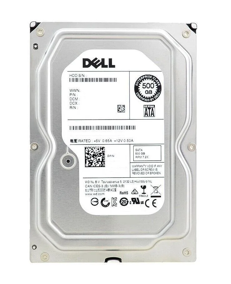 0T092D - Dell 500GB 5400RPM SATA 3Gb/s 2.5-inch Hard Drive