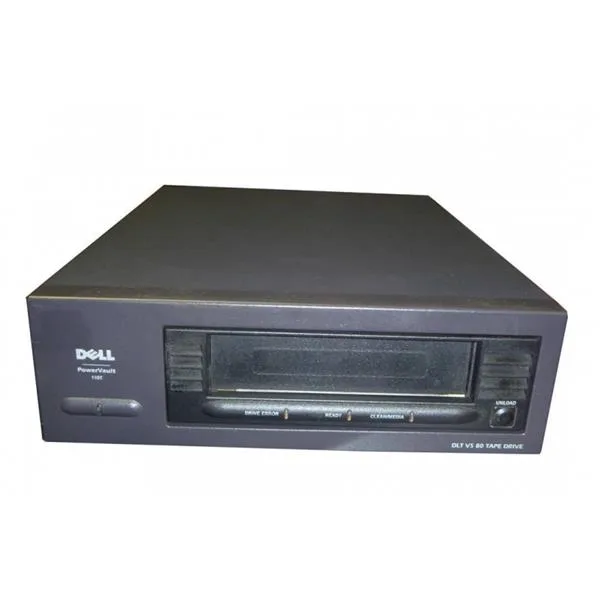 0T1453 - Dell 40/80GB PV100T DLT VS80 SCSI LVD External HH Tape Drive