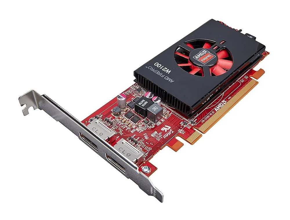 0TDCVV - Dell AMD FirePro W2100 2GB GDDR3 DisplayPort DVI-I Video Graphics Card