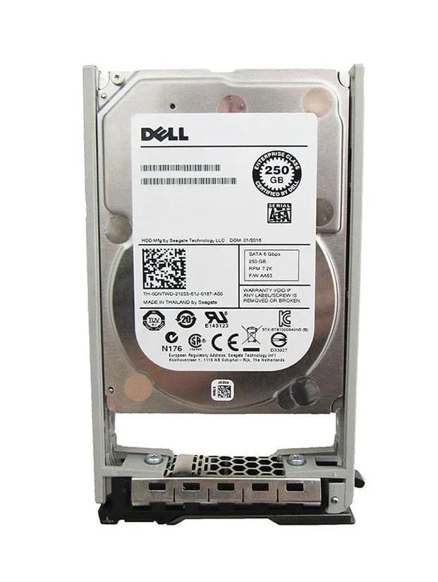 0TMNKJ - Dell 250GB 7200RPM SATA 6Gb/s 2.5-inch Hard Drive