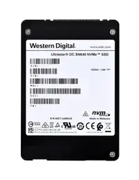 0TS1952 - Western Digital Ultrastar DC SN640 800GB Triple-Level Cell PCI Express 3.1 x4 NVMe U.2 2.5-inch Solid State Drive
