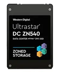 0TS2102 - Western Digital Ultrastar DC ZN540 1024GB PCI Express 3.0 x4 NVMe TCG U.2 2.5-inch Solid State Drive