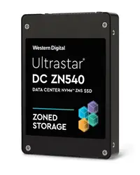 0TS2103 - Western Digital Ultrastar DC ZN540 2048GB PCI Express 3.0 x4 NVMe TCG U.2 2.5-inch Solid State Drive