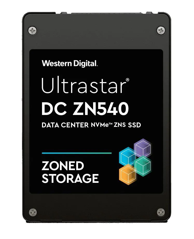 0TS2106 - Western Digital Ultrastar DC ZN540 1024GB PCI Express 3.0 x4 NVMe TCG FIPS U.2 2.5-inch Solid State Drive