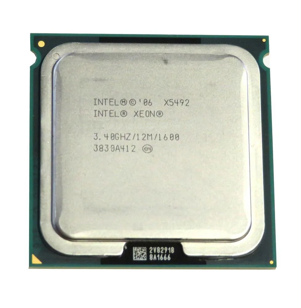 0U742H - Dell 3.40GHz 1600MHz FSB 12MB L2 Cache Intel Xeon X5492 Quad Core Processor for Precision Workstation R5400, T7400
