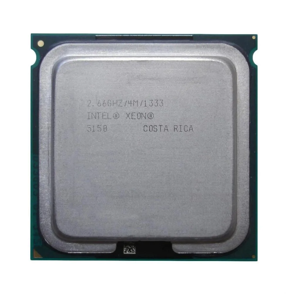 0UJ821 - Dell 2.66GHz 1333MHz FSB 4MB L2 Cache Socket LGA771 Intel Xeon 5150 2-Core Processor