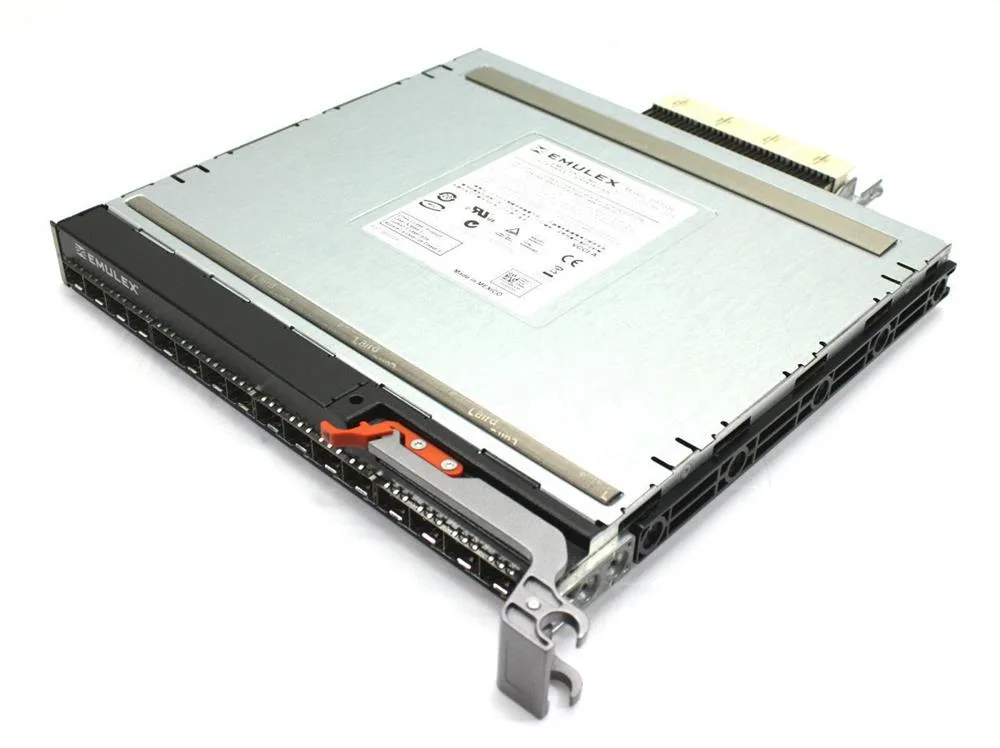 0UN328 - Dell Emulex PT1016 16 x Ports 4Gb/s Fibre Channel Pass-Through Switch Module For PowerEdge M1000E