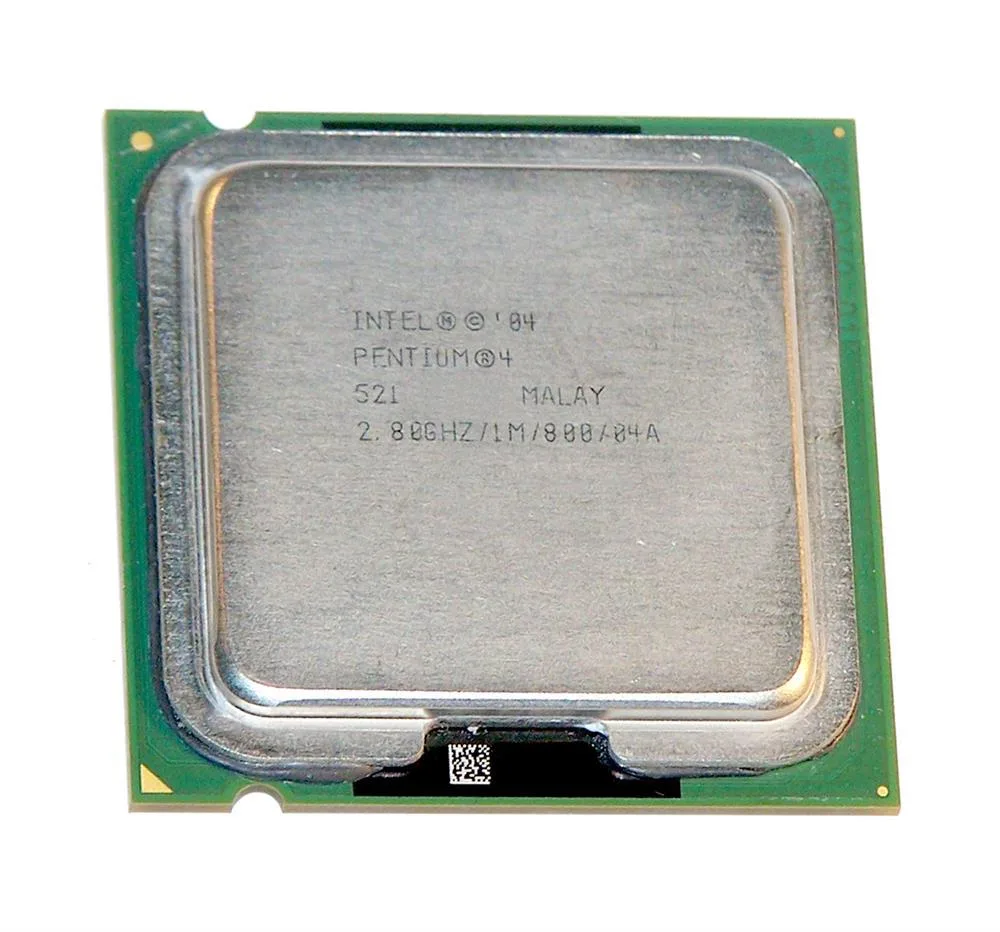 0UT710 - Dell 2.80GHz 800MHz FSB 1MB L2 Cache Intel Pentium 4 521 Processor