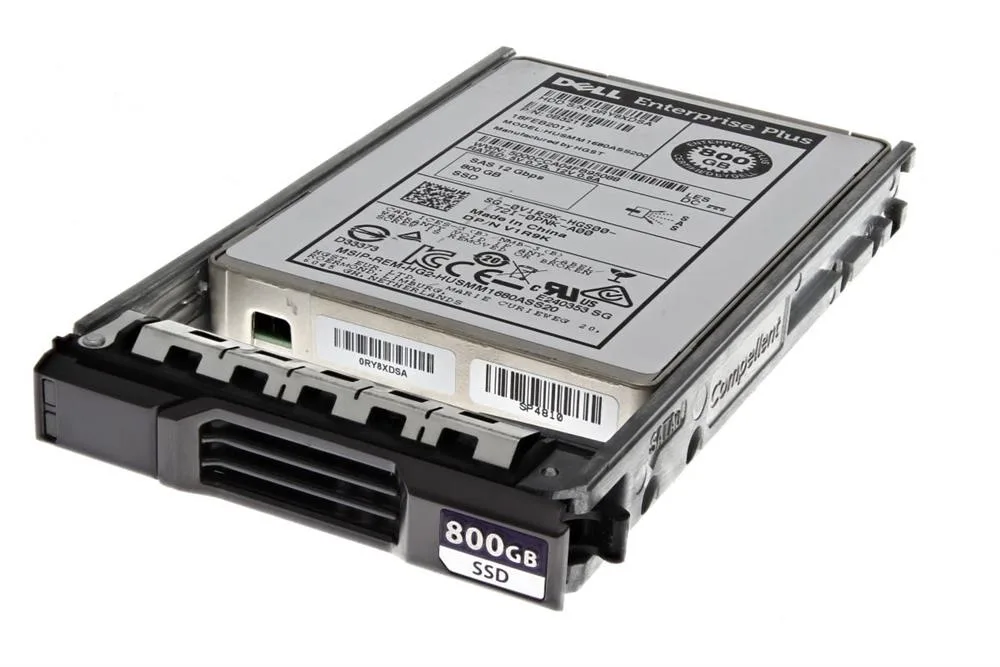 0V1R9K - Dell 800GB Multi-Level Cell (MLC) SAS 12Gb/s 2.5-inch Solid State Drive