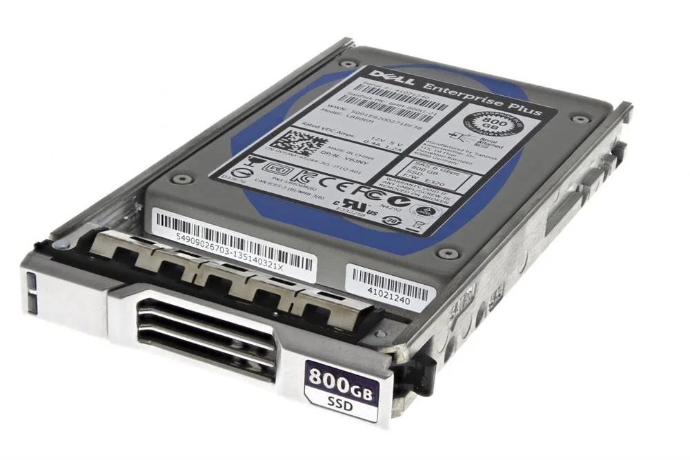0V6JNY - Dell 800GB Multi-Level Cell (MLC) SAS 6Gb/s 2.5-inch Solid State Drive