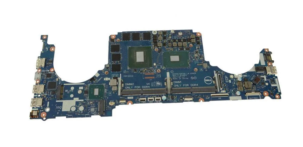 0VPTXG - Dell System Board (Motherboard) Core i7 2.8GHz Quad Core CPU for Inspiron 15 (7577)
