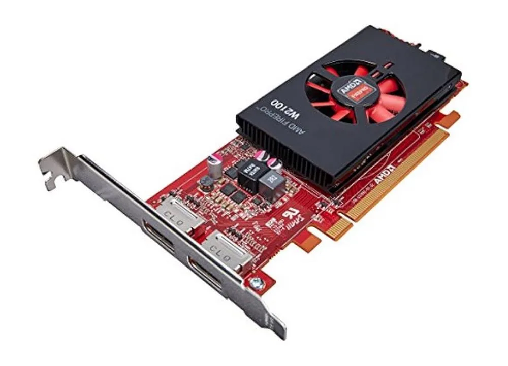 0VT9VP - Dell AMD FirePro W2100 2GB GDDR3 DisplayPort DVI-I Video Graphics Card