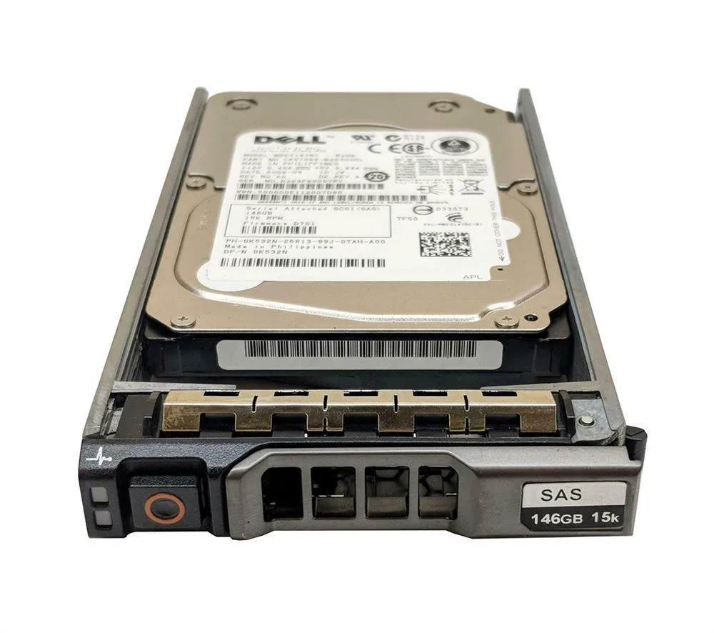0W238K - Dell 146GB 15000RPM SAS 6Gb/s 2.5-inch Hard Drive