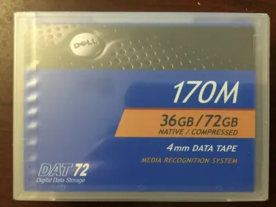0W3552 - Dell 36GB/72GB DAT72 4mm DATA Tape