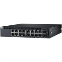 0X1018 - Dell PowerConnect X-Series X1018 16 x Ports 10/100/1000 + 2 x Gigabit SFP Layer 2 Managed Rack-Mountable Gigabit Ethernet Switch