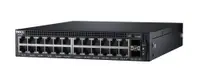 0X1026 - Dell Networking X-Series X1026 24 x Ports 10/100/1000Base-T + 2 x Gigabit SFP Managed Rack-Mountable Gigabit Ethernet Switch