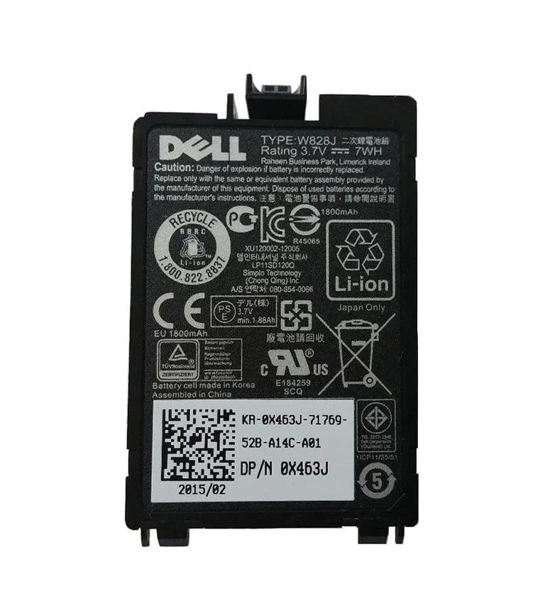 0X463J - Dell Perc 6/i Battery for PowerEdge M610