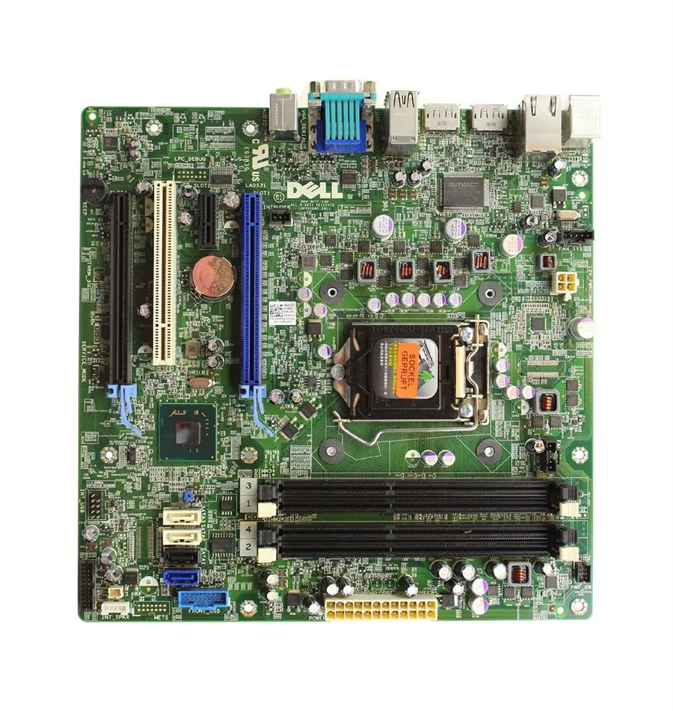 0X9M3X - Dell DDR3 SDRAM 4-Slot MicroATX System Board (Motherboard) Socket LG1155 / H2 for Precision Workstation T1650