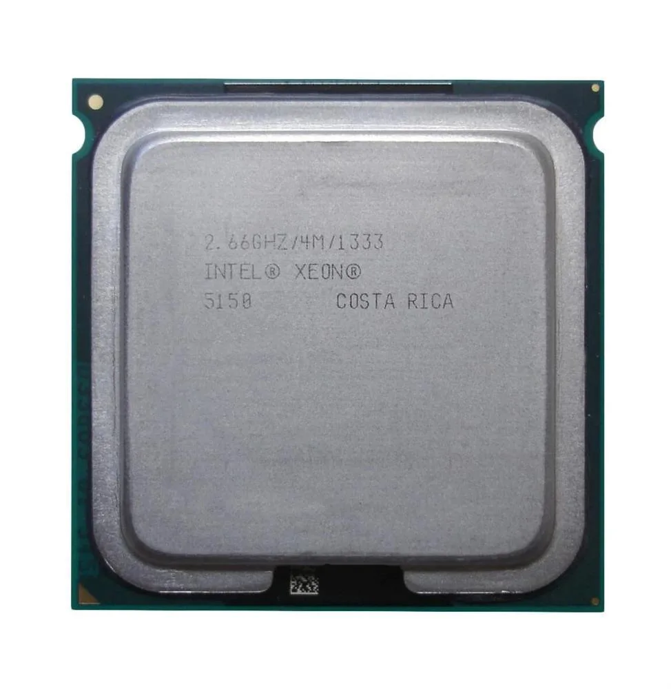 0XT192 - Dell 2.66GHz 1333MHz FSB 4MB L2 Cache Socket LGA771 Intel Xeon 5150 2-Core Processor