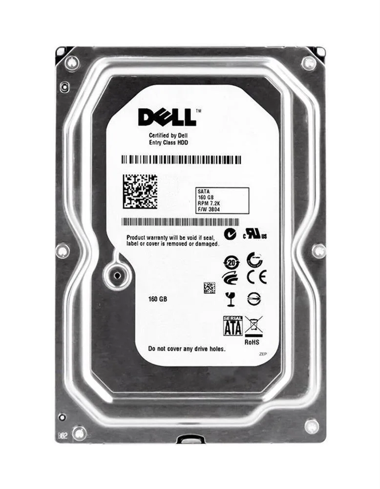 0XW335 - Dell 160GB 5400RPM SATA 3Gb/s 2.5-inch Hard Drive