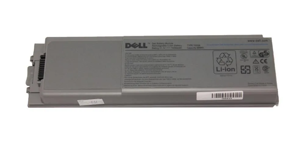 0Y1635 - Dell 80Whr 11.1V 9-Cell Li-Ion Battery for Latitude D800, Inspiron 8500 8600 M60
