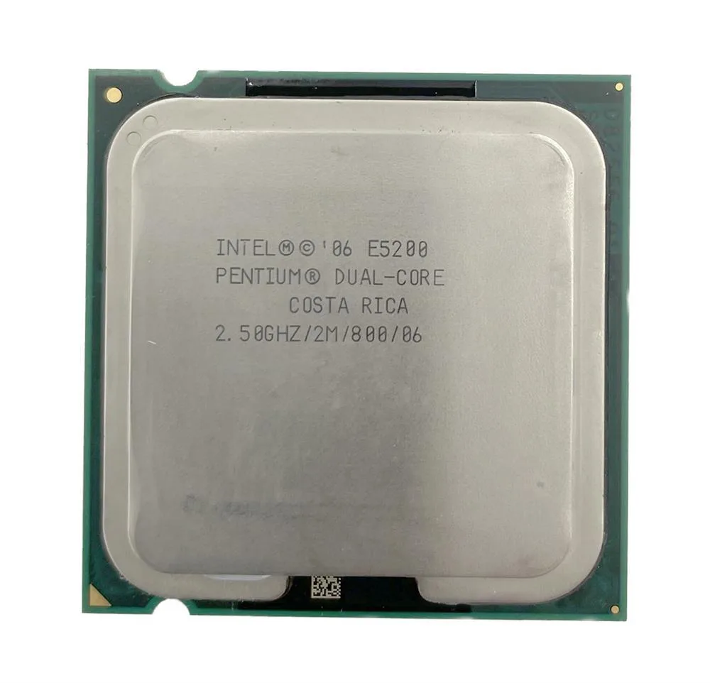 0YG8MC - Dell 2.50GHz 800MHz FSB 2MB L2 Cache Socket LGA775 Intel Pentium E5200 2-Core Processor