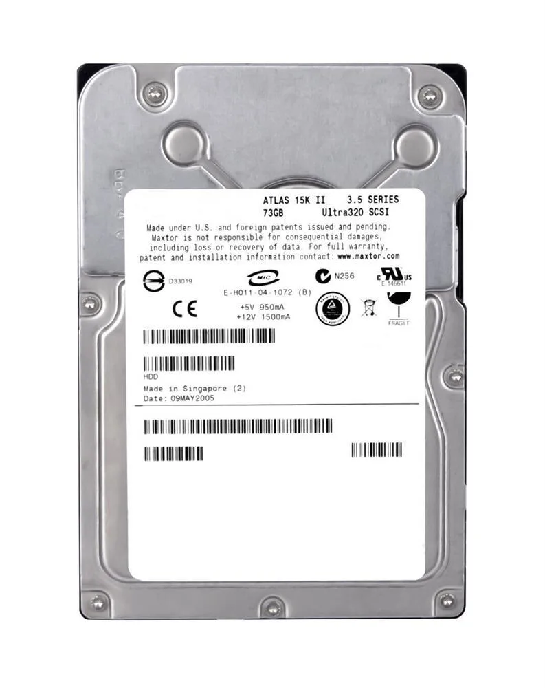 0YK562 - Dell 73GB 15000RPM Ultr320 80-Pin 3.5-inch Hard Drive