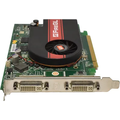 100-505084 - ATI FireGL V3200 128MB DDR PCI Express x16 Dual DVI Video Graphics Card